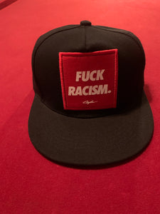 F**K RACISM  ball Cap