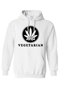 Men's/Unisex Pullover Hoodie Vegetarian Life Style